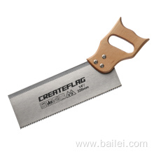 Wood Cutting Carbon Steel Back Hand Saw Blade